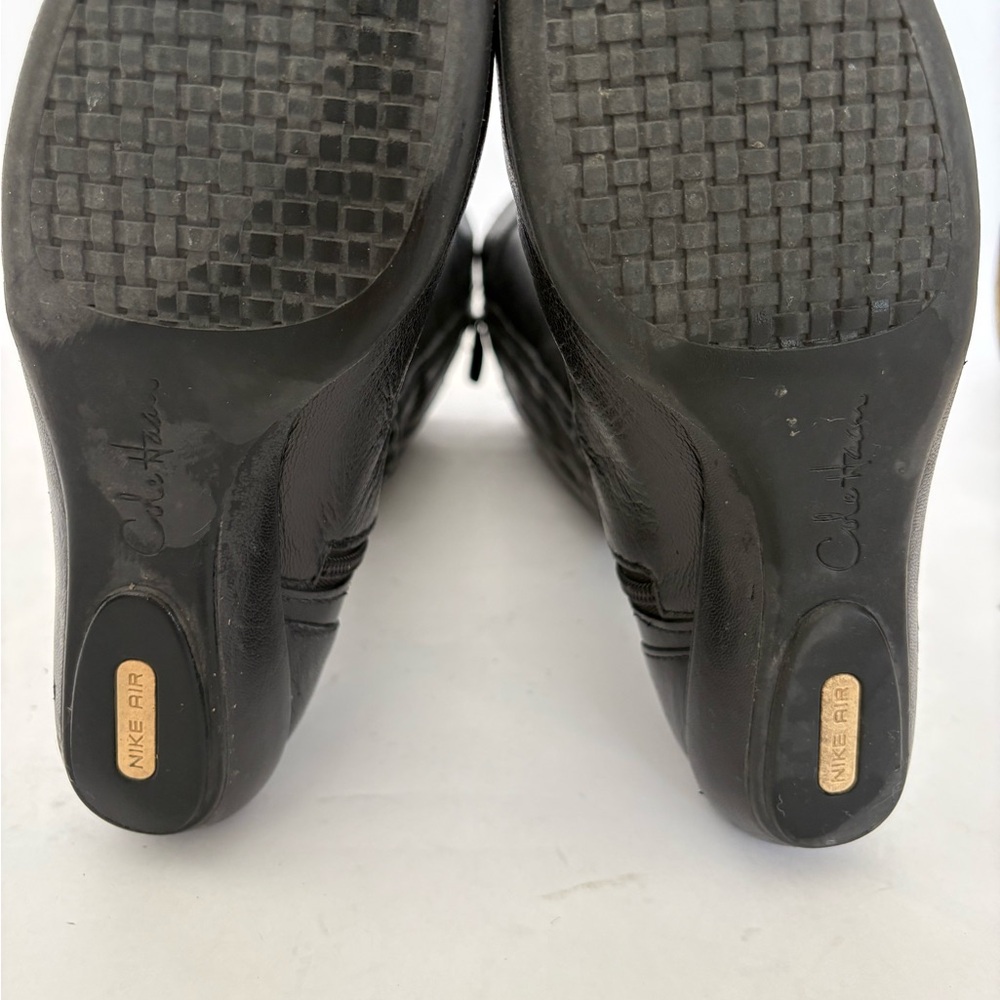 Cole Haan Nike Air Leather Knee-High Boots - Picture 6 of 8